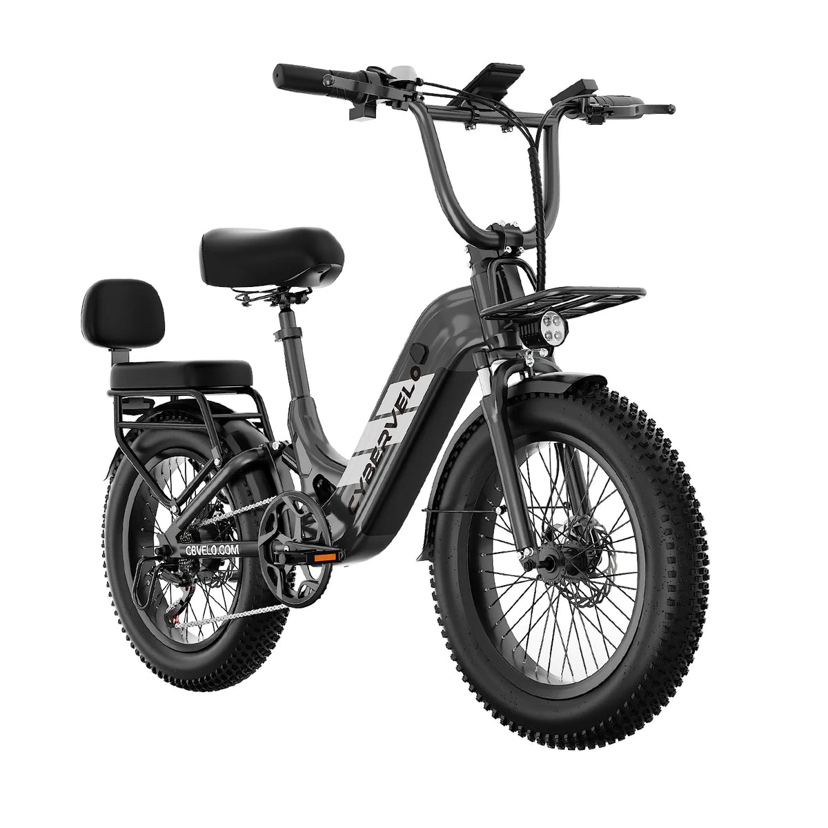 Cybervelo 1500W Step Thru Electric Bicycle 7 Speed Ebike