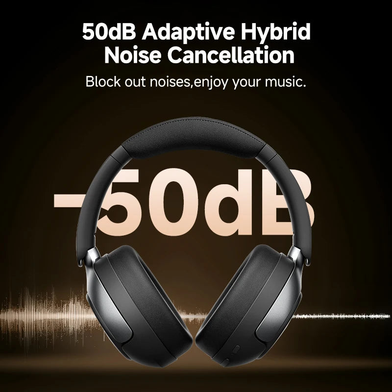 QCY H3 Pro Adaptive Active Noise Cancelling Wireless Bluetooth Earphones