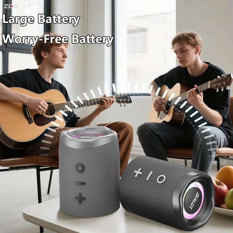 Zealot M5 Magnetic Bluetooth Speaker With Portable Power Bank