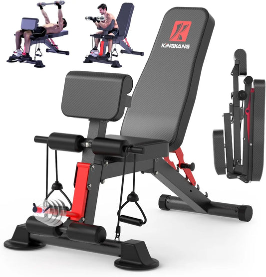 Multifunctional Adjustable Foldable Dumbbell Weight Bench