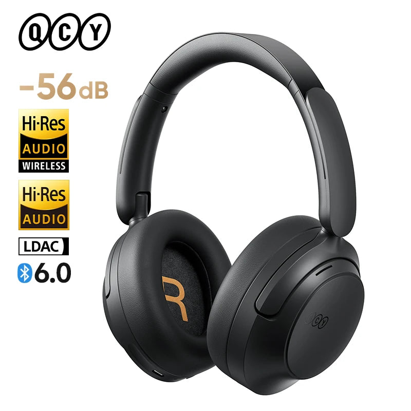 QCY H3S Over Ear Headphones With Adaptive Noise Cancellation