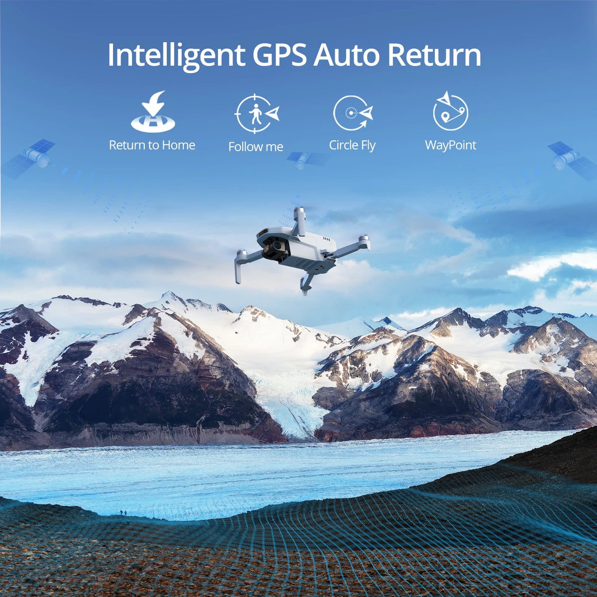 Potensic ATOM SE GPS Drone With 4K EIS Camera Recording