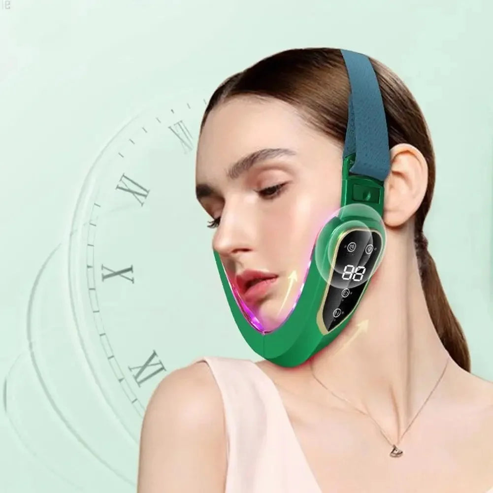 Portable Rechargeable USB Chin Massager And Facial Skin Care Device