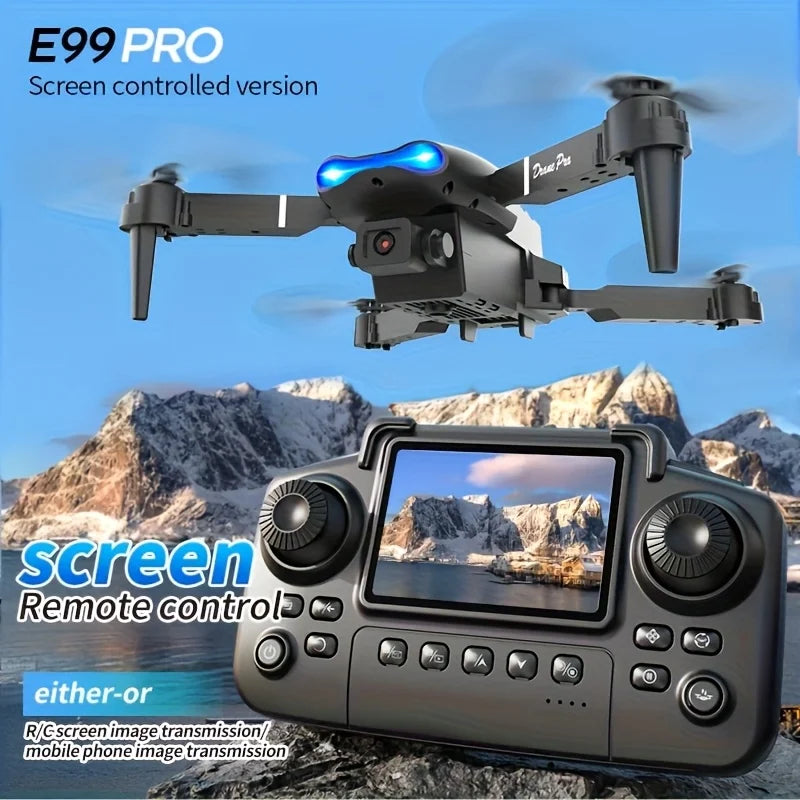 Evanovm E99Pro Max Foldable Fpv Drone With Dual 8K Camera