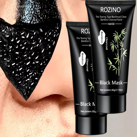 Bamboo Charcoal Peel Mask For Deep Facial Cleansing And Skin Glow
