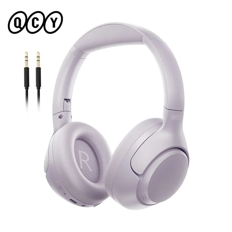 QCY H3 Wireless Headphones With Hybrid Active Noise Cancellation