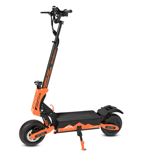 Arwibon Dual Motor Electric Scooter With Off Road Tires