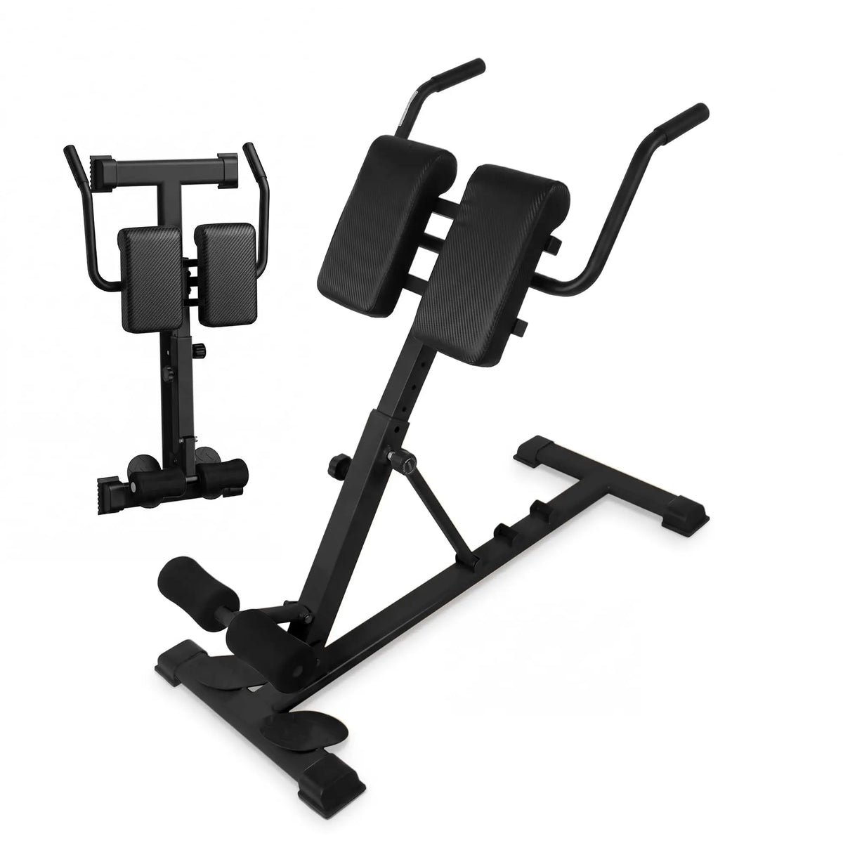 HiMISS Adjustable Roman Chair Hyperextension Bench For Home Fitness