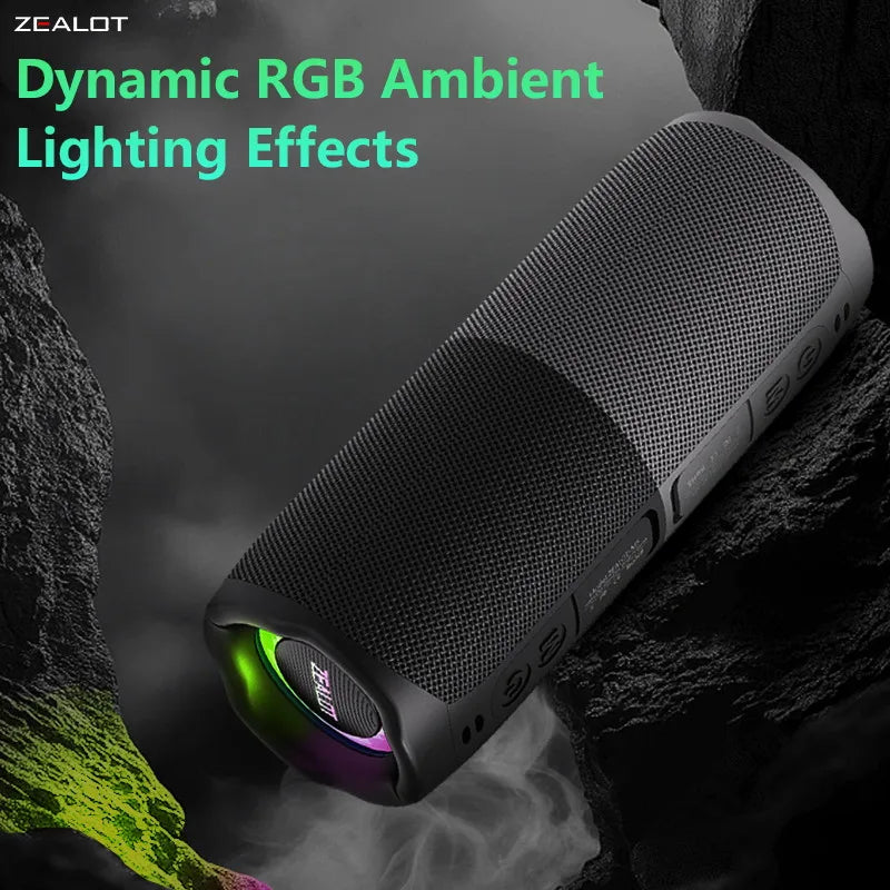 Zealot M5 Magnetic Bluetooth Speaker With Portable Power Bank