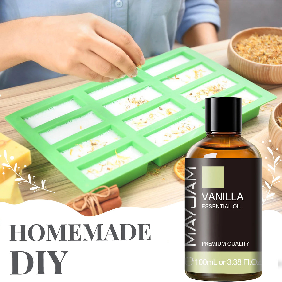 Mayjam Pure Essential Oil Blend For Relaxing Home Aromatherapy