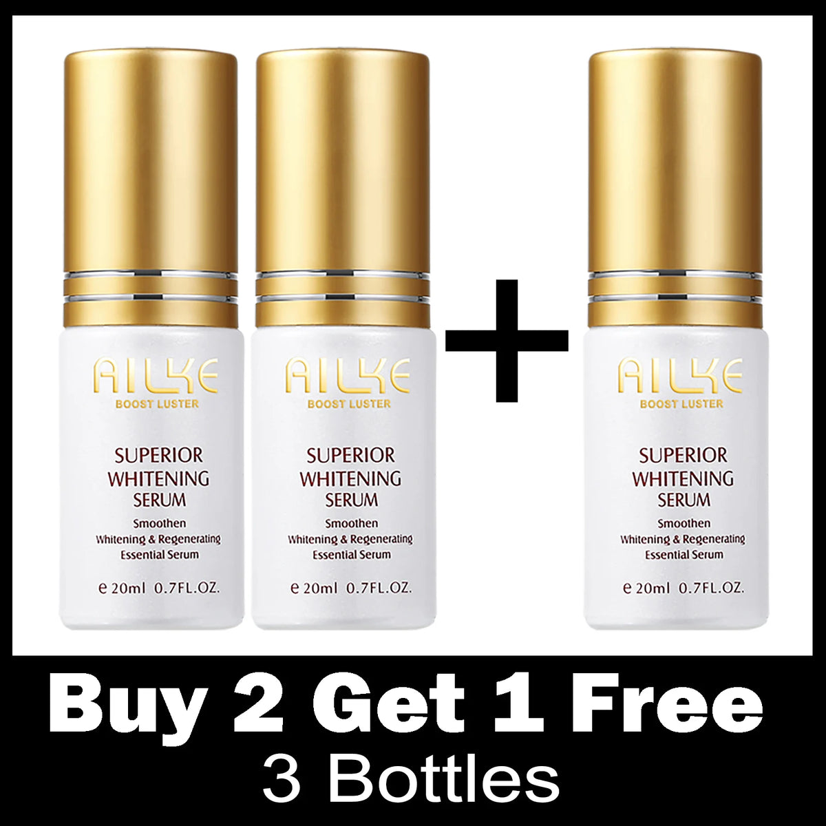 AILKE Vitamin C Face Serum For Hyperpigmentation And Freckles