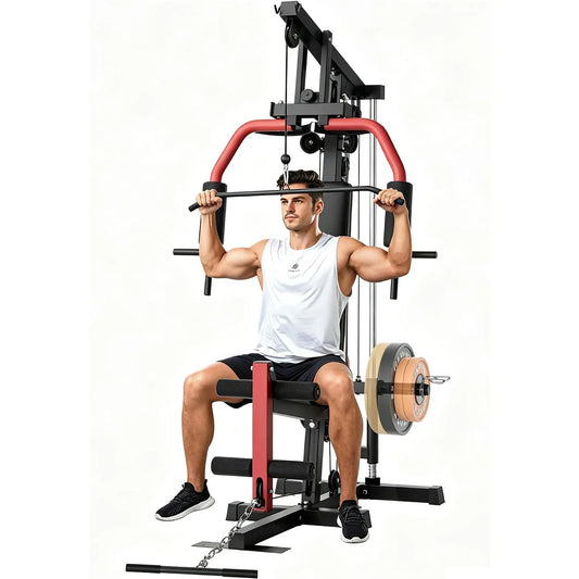 HiMiss Home Gym System For Full Body Strength Training