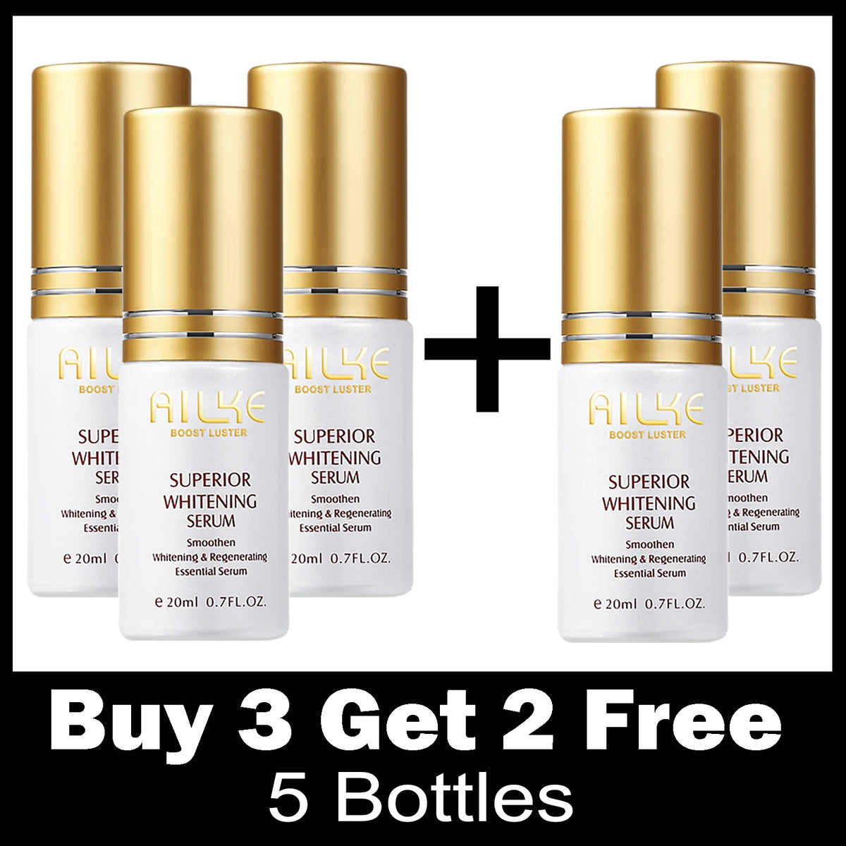 AILKE Vitamin C Face Serum For Hyperpigmentation And Freckles