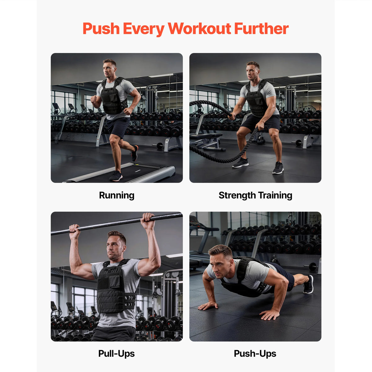 SucceBuy Curved Steel Tactical Weight Vest Plates for Strength Training