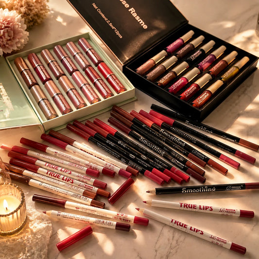 Choose Rasme Luxury Lip Liner And Glossy Cosmetics Set