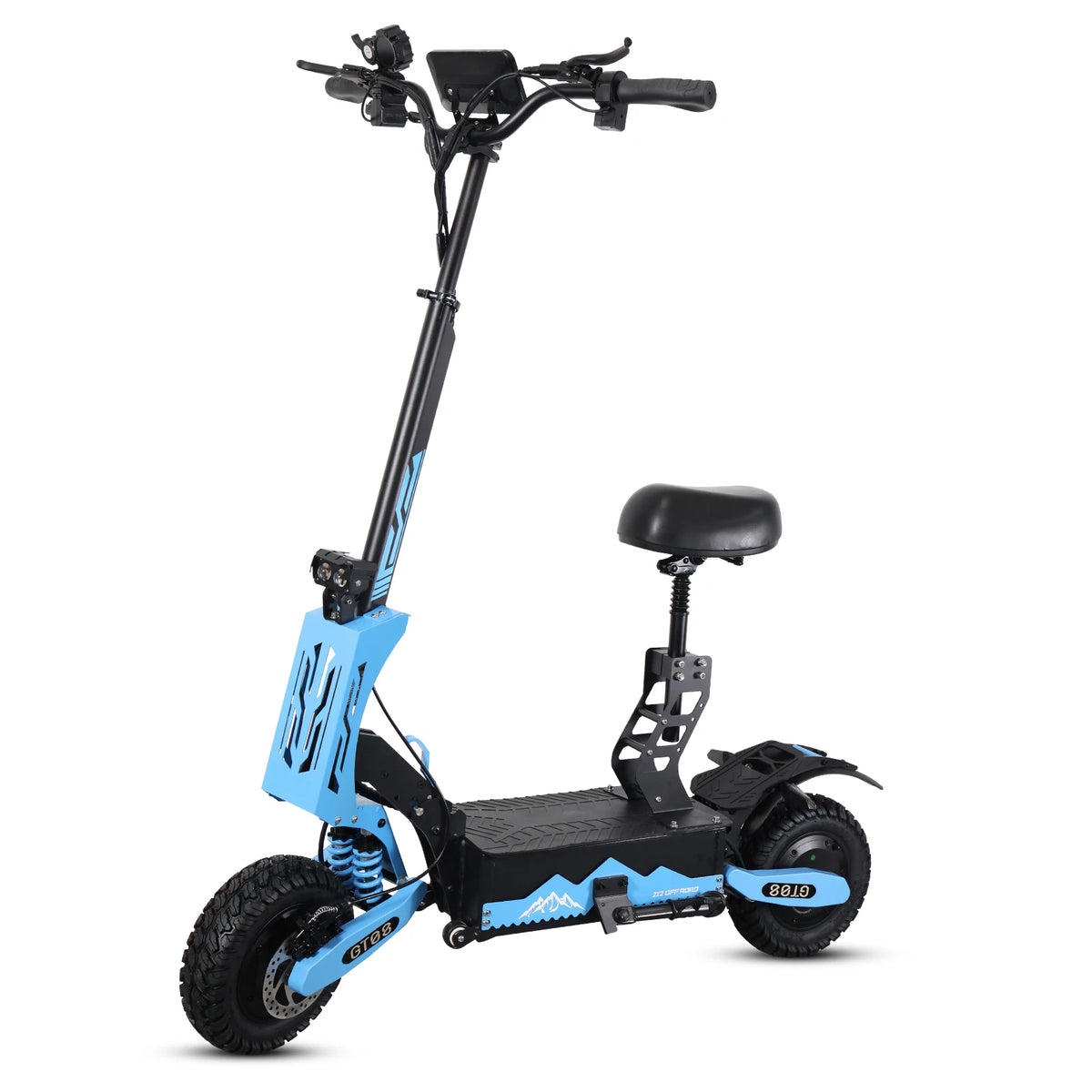 Arwibon Dual Motor Electric Scooter With Off Road Tires