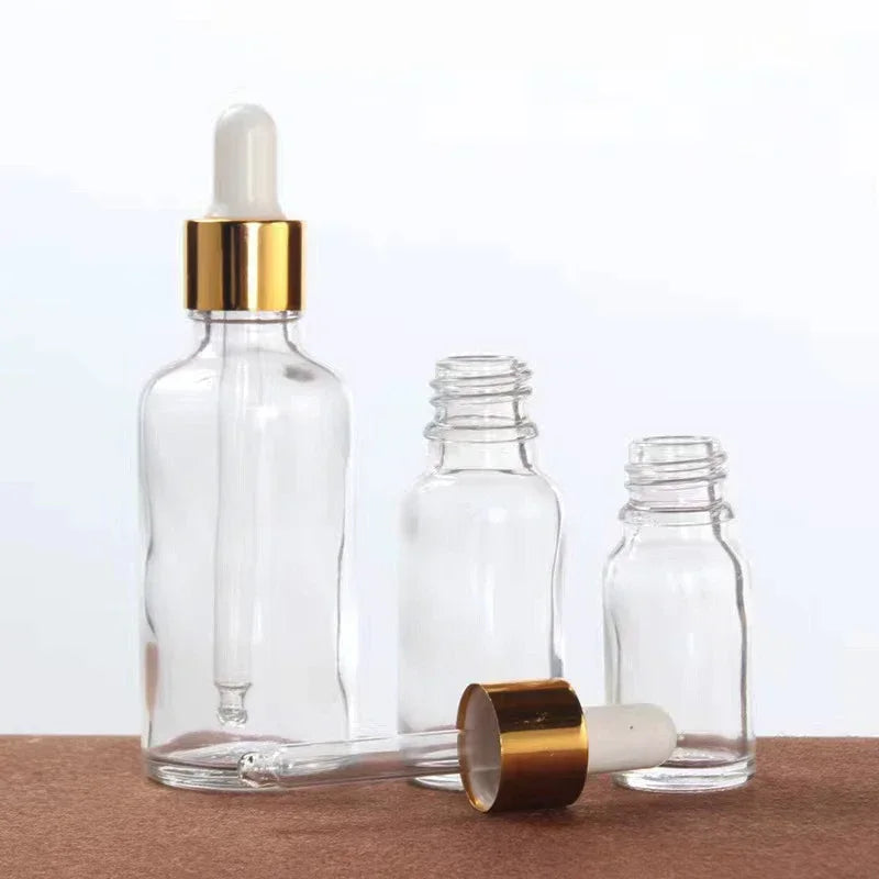 Refillable Glass Dropper Bottles For Essential Oil And Aromatherapy