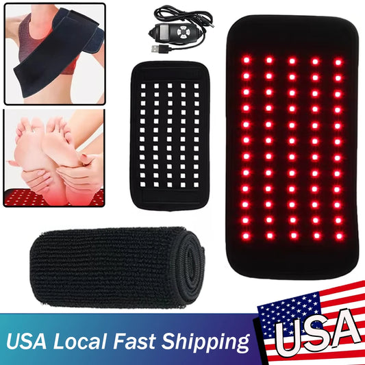 Infrared LED Light Therapy Portable Waist Massager Relieves Pain