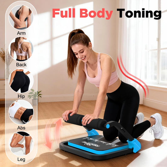 Adjustable Automatic Rebound Sit Up Machine For Core Training