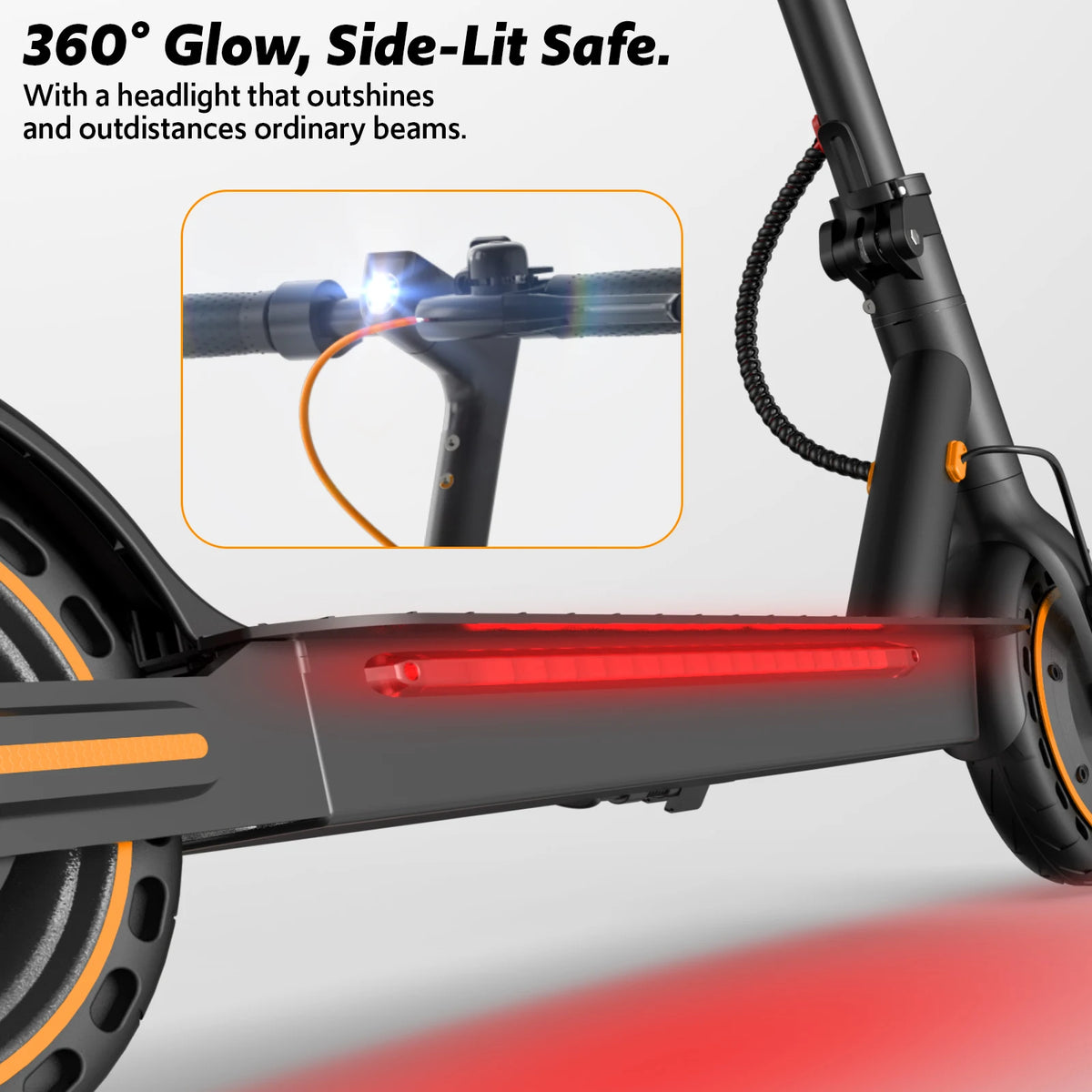 Osboo 550W Electric Scooter With App Control And Folding Design