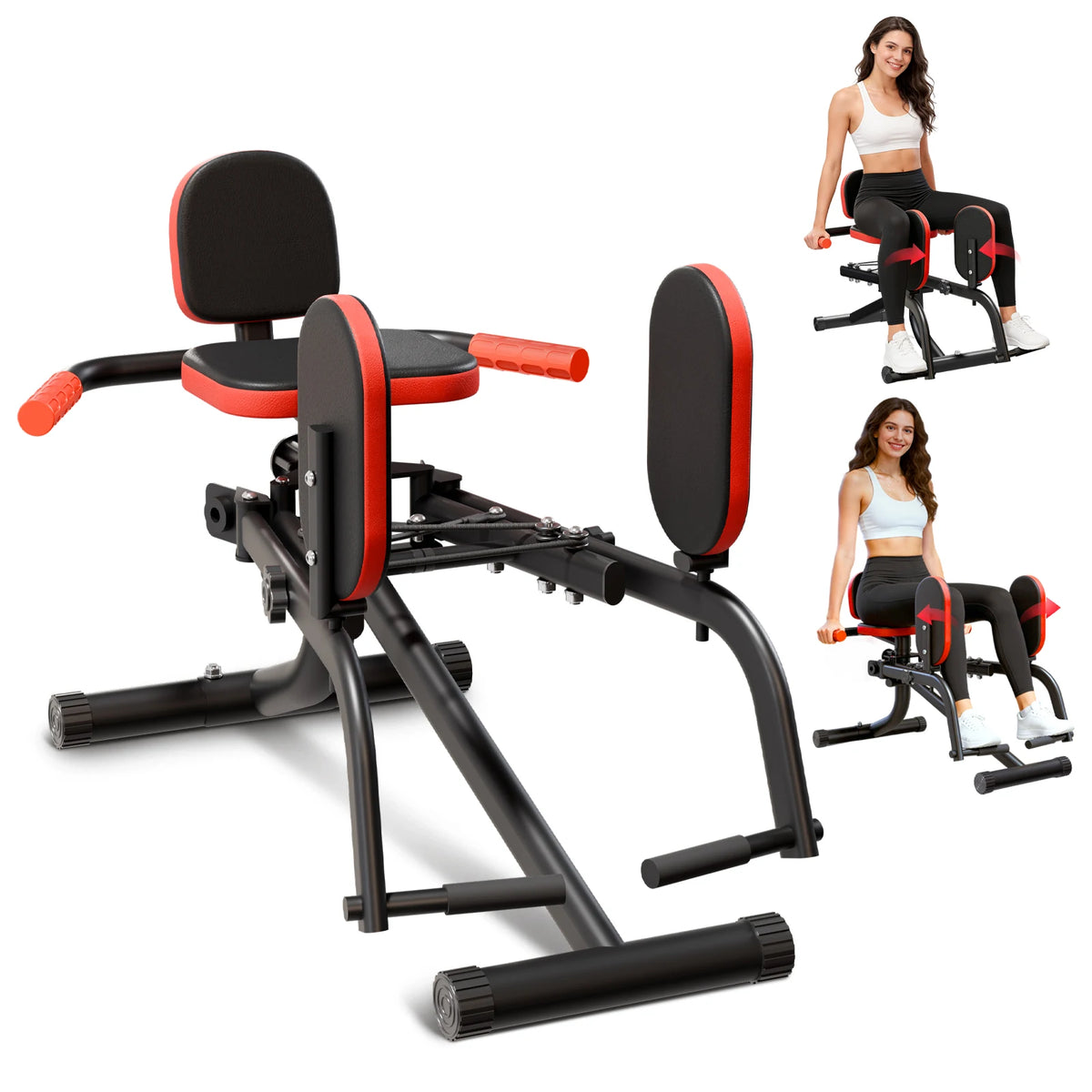 Foldable Dual Motion Hip Trainer For Inner Outer Thigh Sculpting