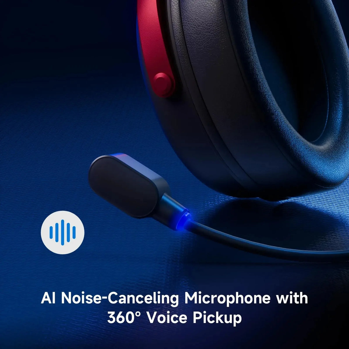 Mchose V9 Pro Wireless Gaming Headset Featuring Surround Sound