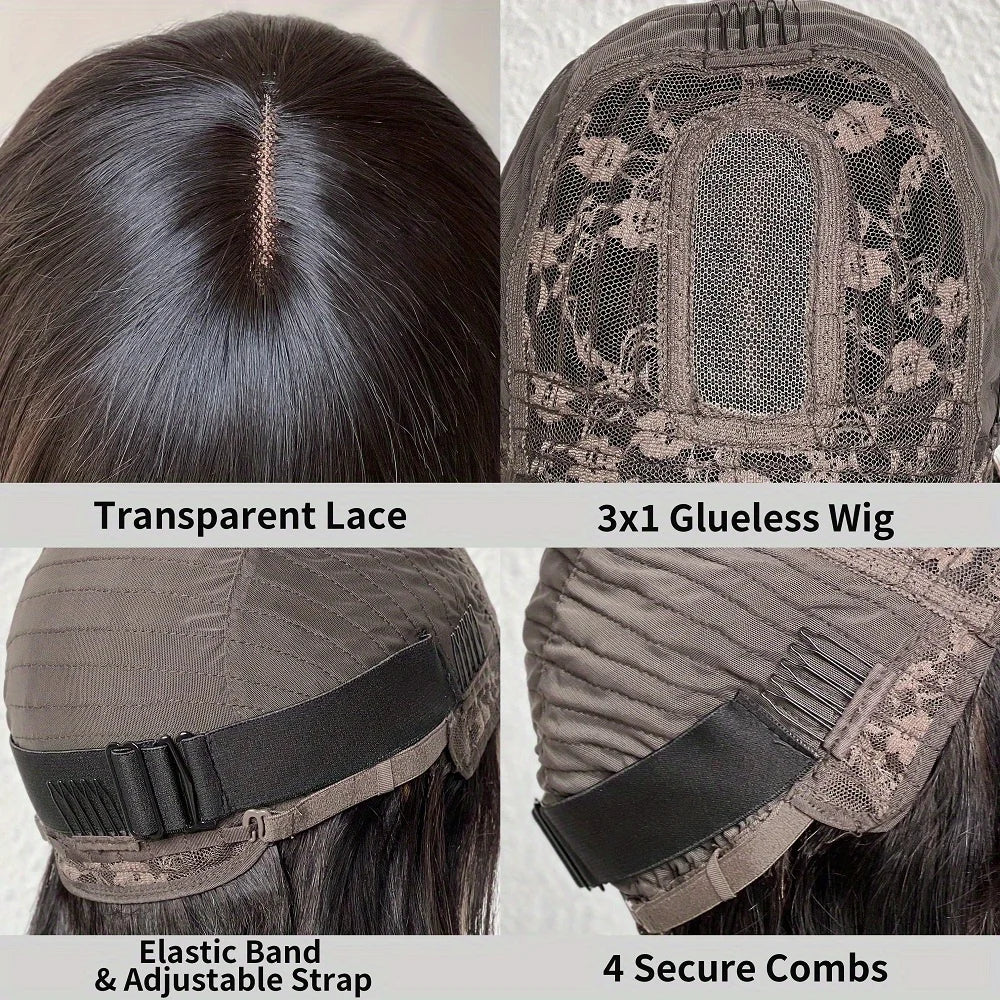 Smilegirl Brazilian Body Wave Lace Front Human Hair Wigs