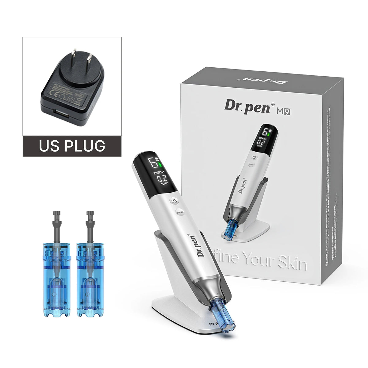 DrPen M9 Microneedle Derma Pen Hello Face LED Mask Set