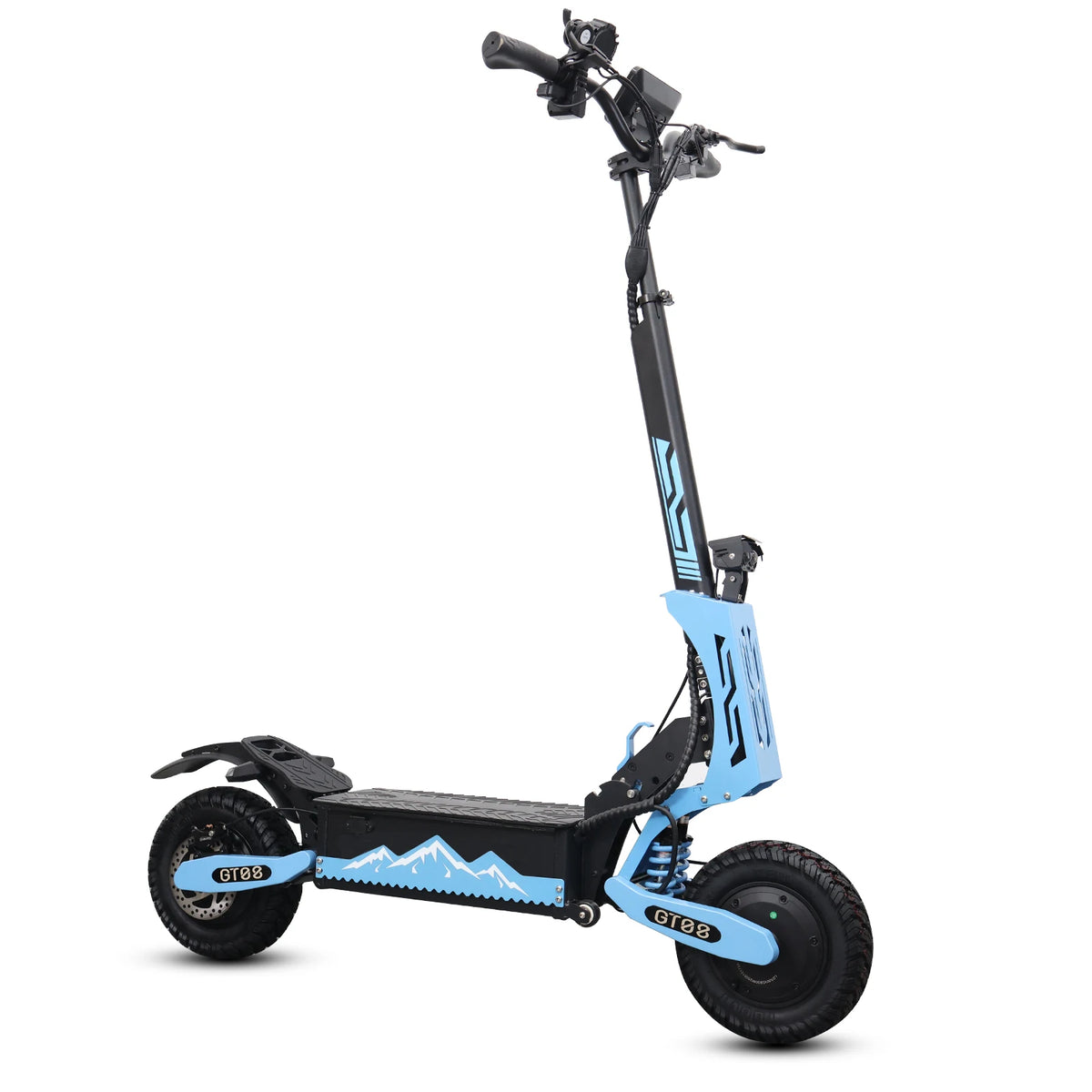 Arwibon Dual Motor Electric Scooter With Off Road Tires
