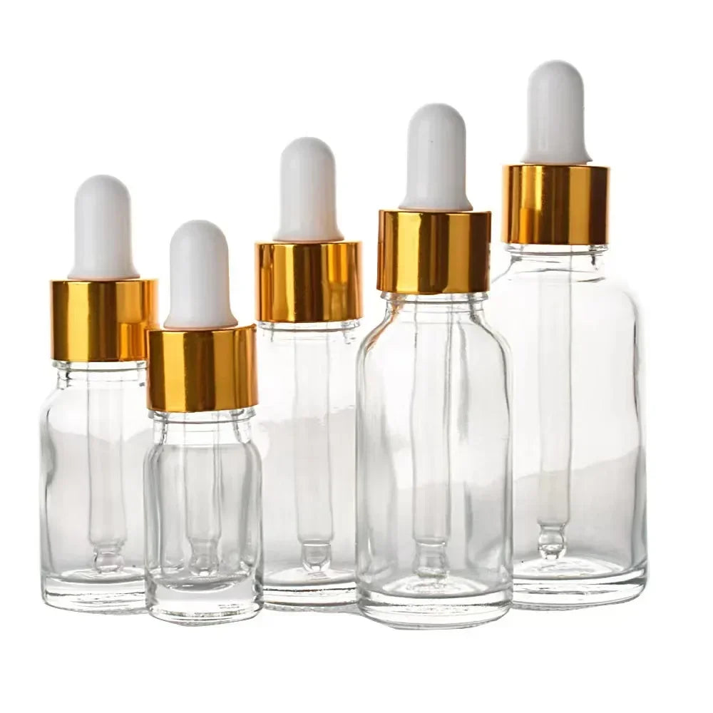 Refillable Glass Dropper Bottles For Essential Oil And Aromatherapy