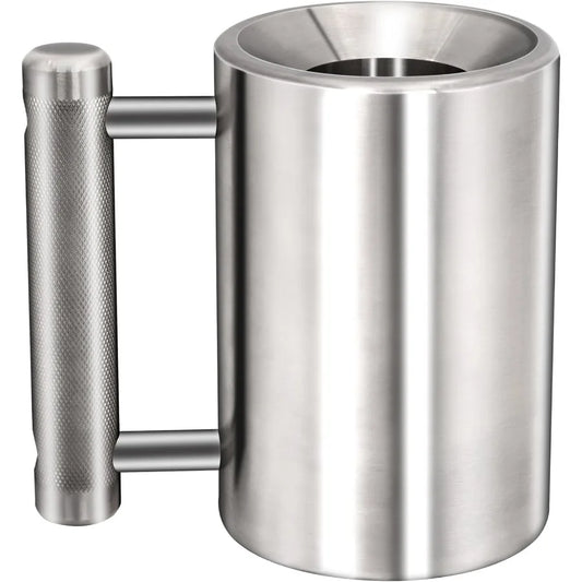 Heavy Coffee Mug Challenge Stainless Steel Dumbbell Cup Strength Training